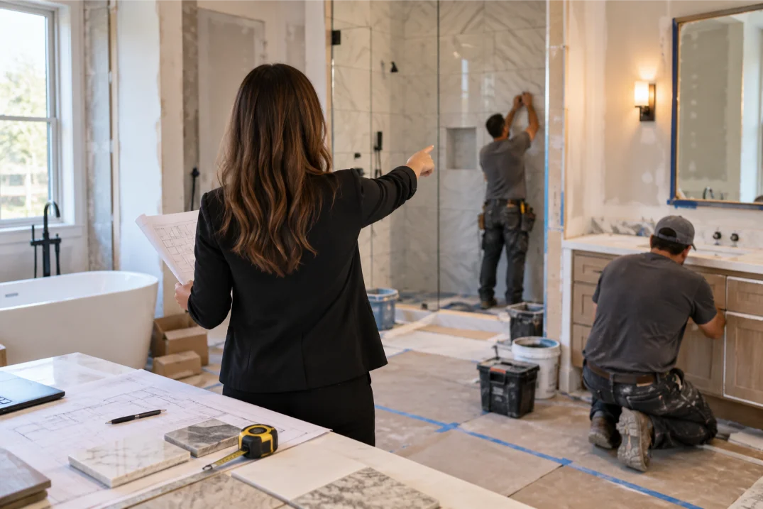 Bathroom Construction Coordination