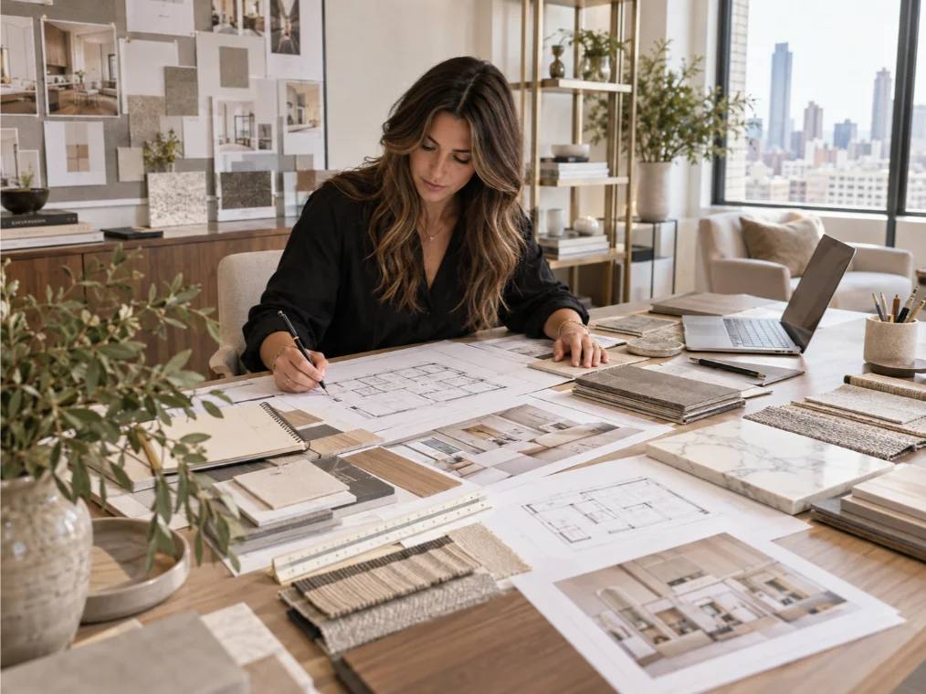 Modern Interior Design Studio Workspace