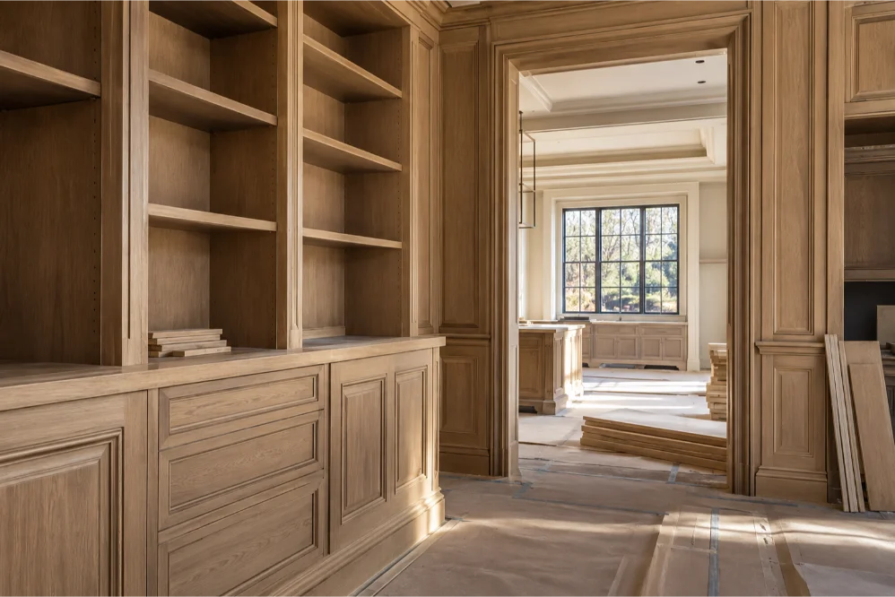 New Construction Custom Millwork & Cabinetry