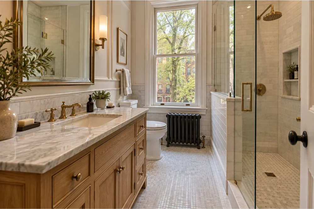luxury bathroom renovation interior designer hoboken