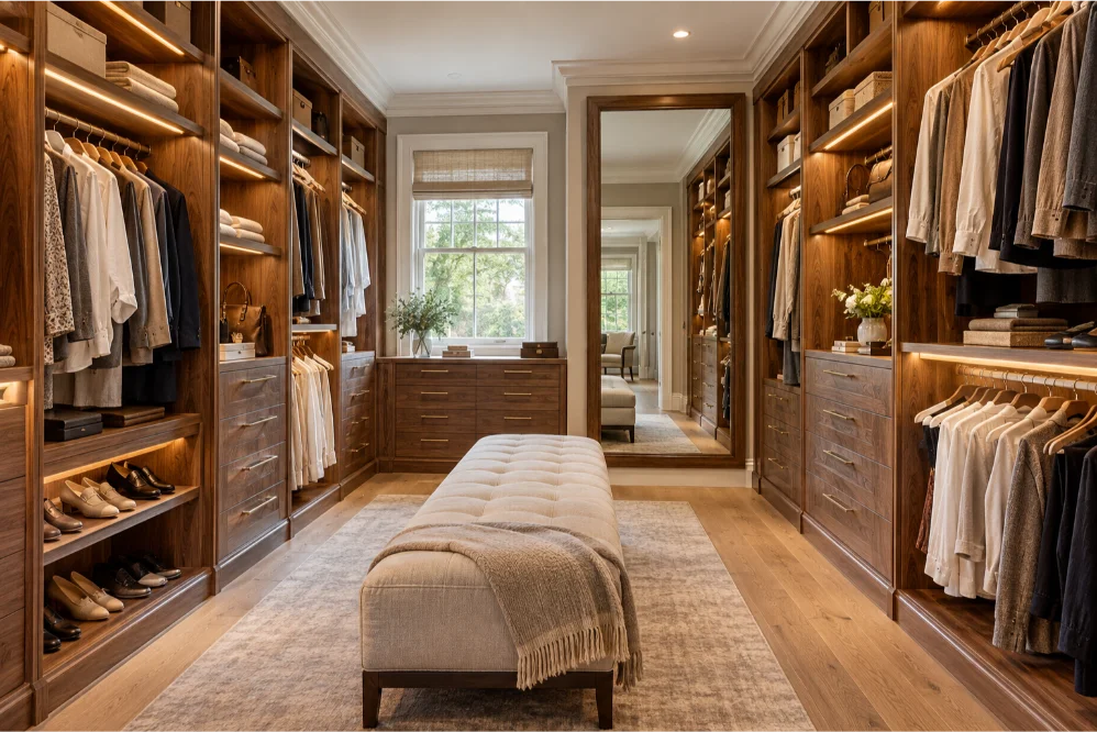 custom luxury wardrobe design tenafly