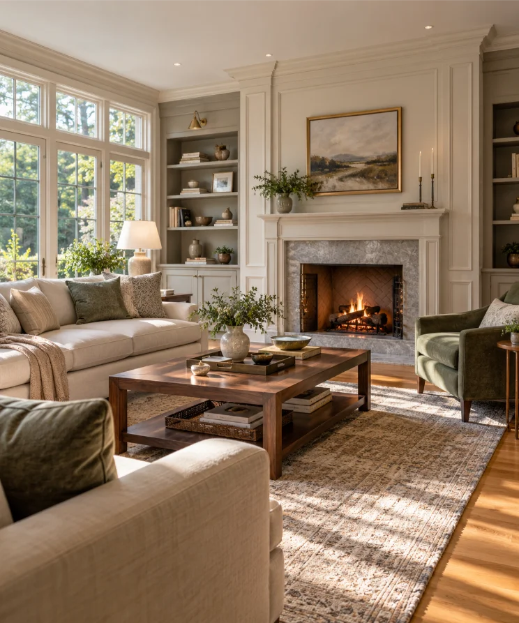 elegant living room interior design rumson