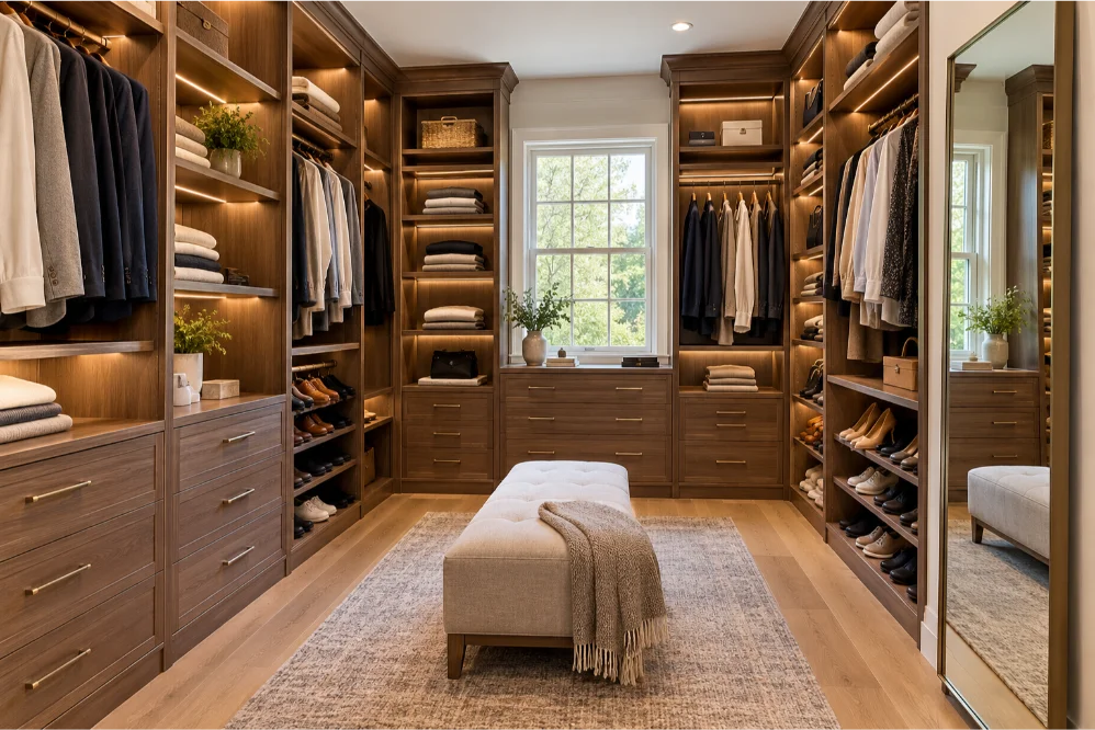 luxury custom wardrobe wayne new jersey