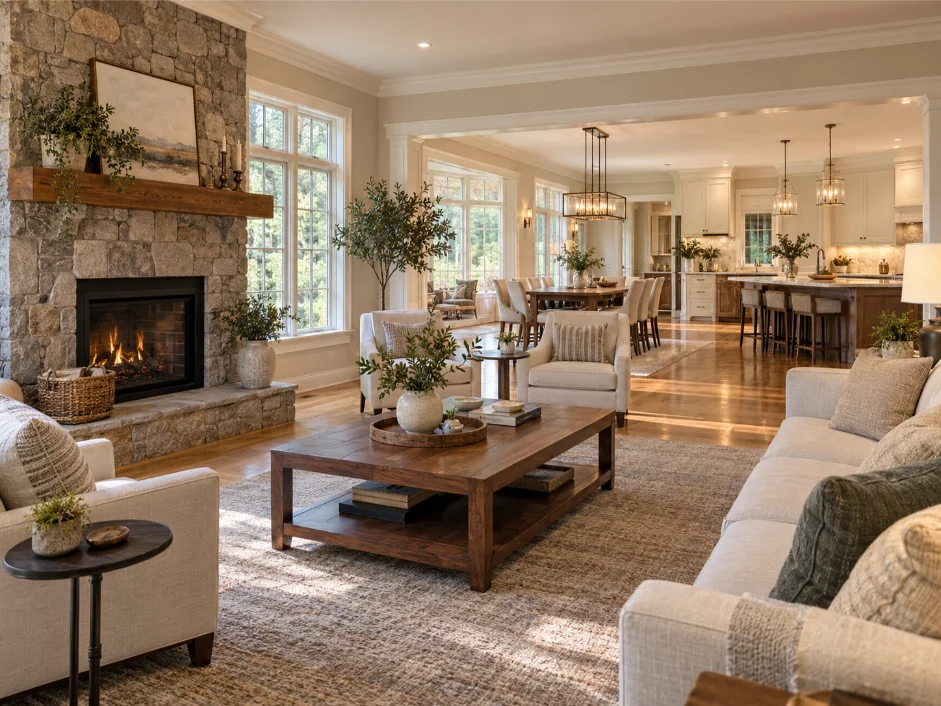 luxury living room interior design rumson