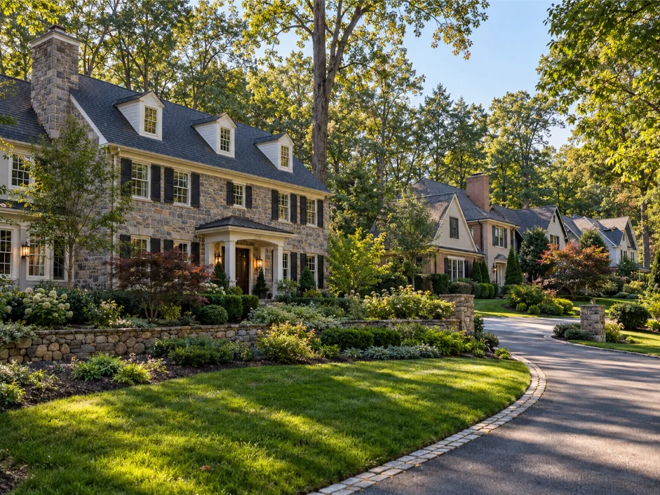 luxury residential home exterior design rumson