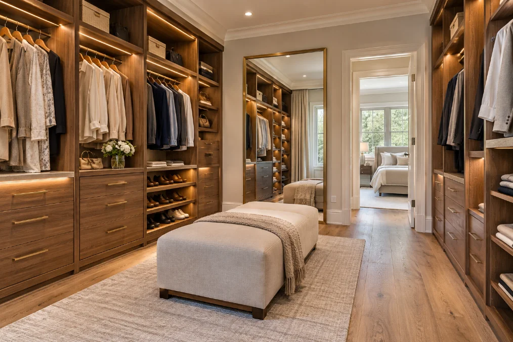 luxury wardrobe design short hills