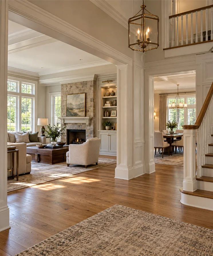 traditional home interior design rumson