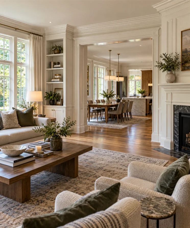 traditional interior architecture tenafly